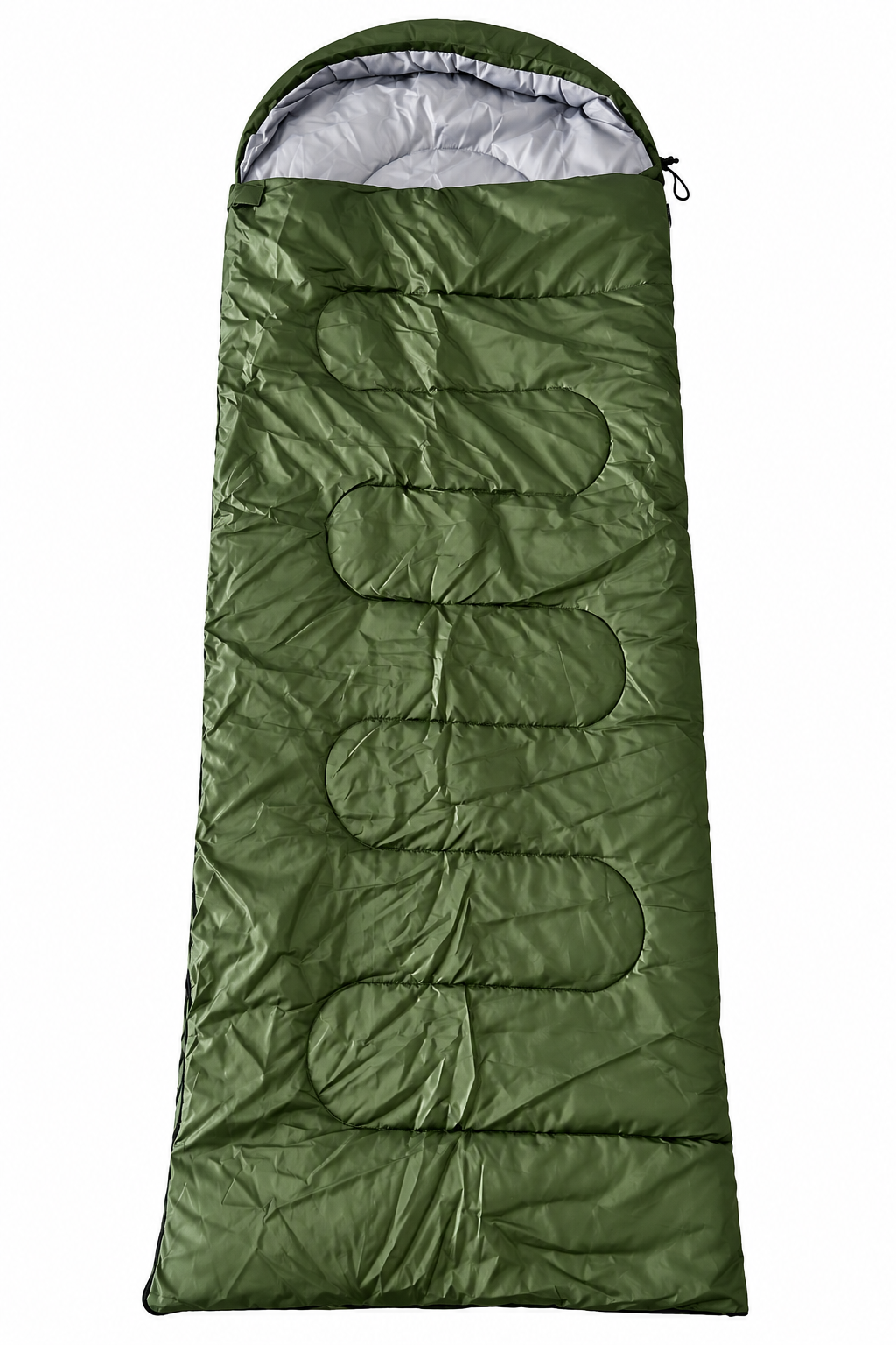 Bolsa de dormir verde 1,2 kg