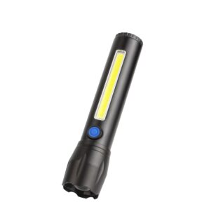 Linterna 2 en 1 con Luz Lateral COB 14 cm