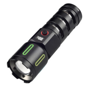 Linterna LED Profesional con Indicador de Carga