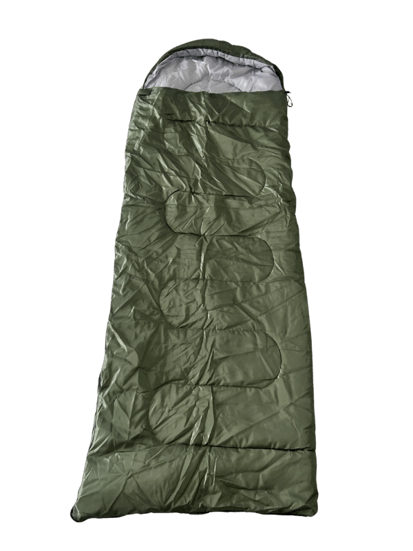 Bolsa de dormir verde 1,2 kg