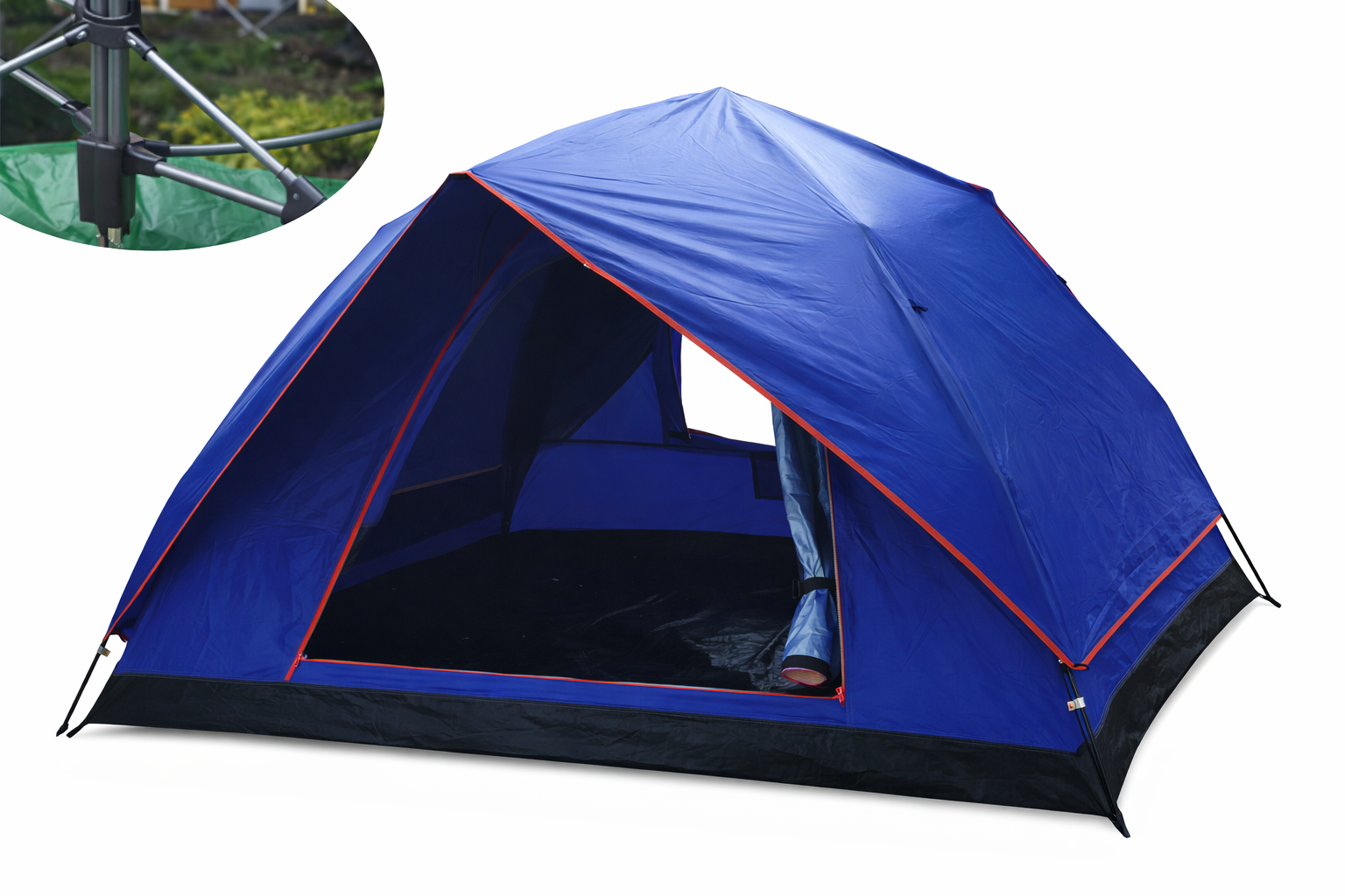 ML0180 Carpa 3-4 Personas Autoarmable Con Sobretecho