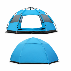 ML0182 Carpa Hexagonal Autoarmable Doble Capa 5 Personas