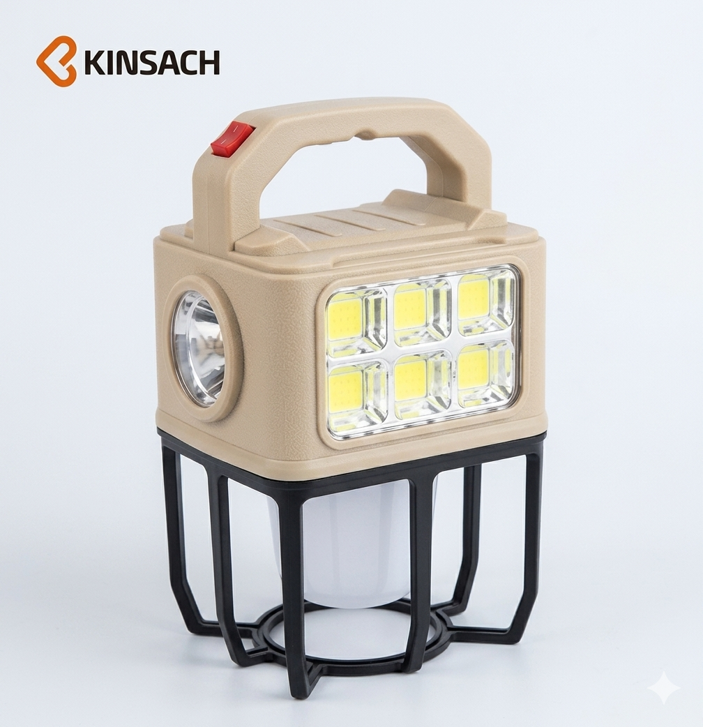 ML0278 Linterna/Farol solar recargable tipo C para camping NY-9802A