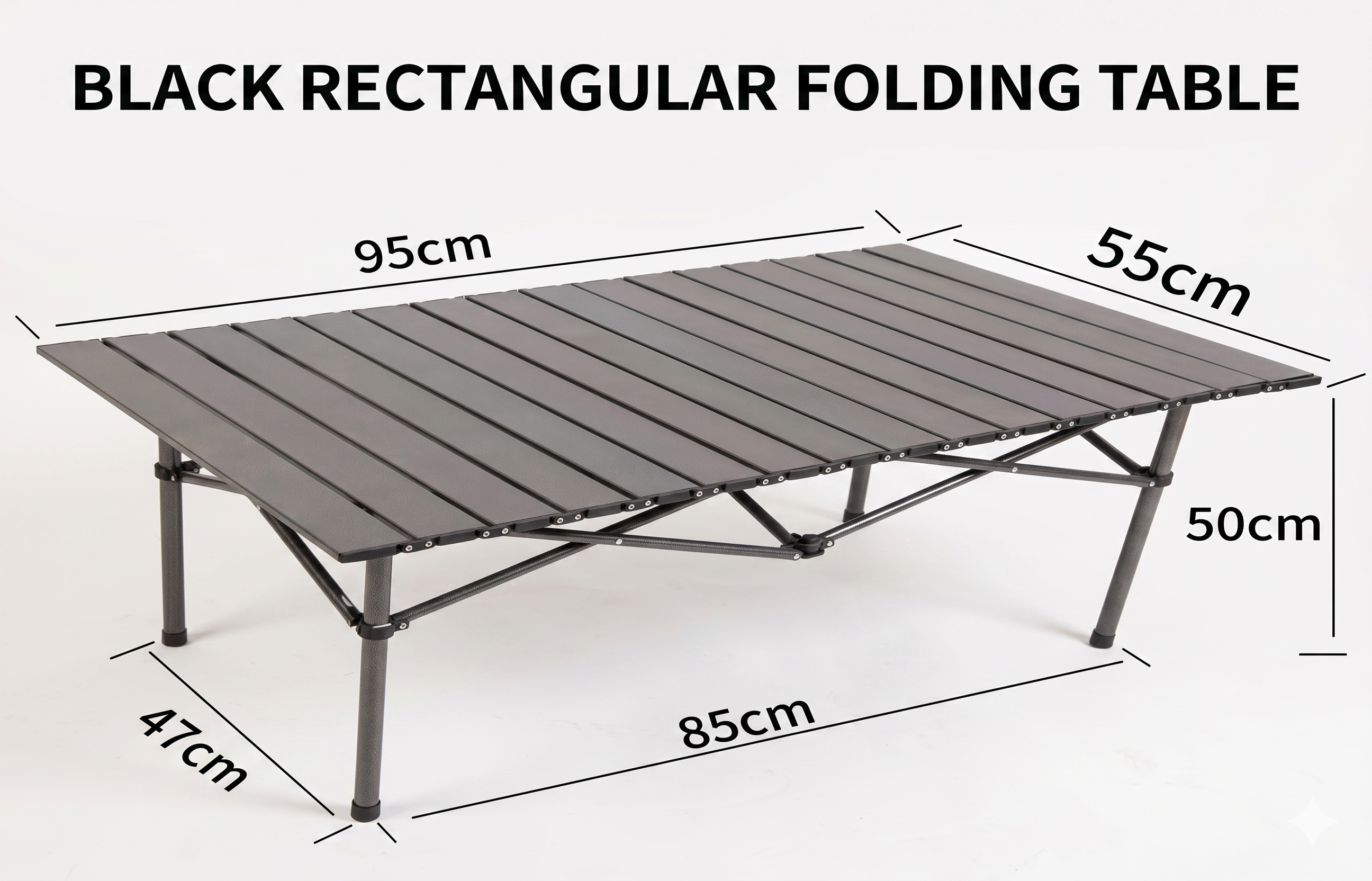 ML0257 Mesa de Camping Plegable 95x55x50