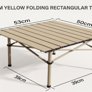 ML0256 Mesa de Camping Plegable 53x50x50
