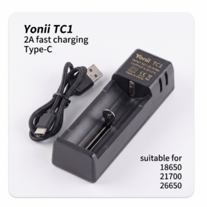 ML0289 Cargador de Batería Li-ion Inteligente USB - Compatible con 21700 / 18650